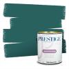 imagePRESTIGE Paints Exterior Paint and Primer In One 1Gallon SemiGloss Comparable Match of Behr Black EvergreenMQ65PCM