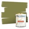 imagePRESTIGE Paints Exterior Paint and Primer In One 1Gallon SemiGloss Comparable Match of Behr Black EvergreenMQ661PCM