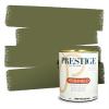 imagePRESTIGE Paints Exterior Paint and Primer In One 1Gallon SemiGloss Comparable Match of Behr Black EvergreenMQ662PCM
