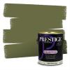 imagePRESTIGE Paints Exterior Paint and Primer In One 1Gallon SemiGloss Comparable Match of Behr Black EvergreenMQ662PCM