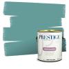 imagePRESTIGE Paints Exterior Paint and Primer In One 1Gallon SemiGloss Comparable Match of Behr Black EvergreenMQ66PCM