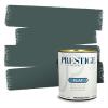 imagePRESTIGE Paints Exterior Paint and Primer In One 1Gallon SemiGloss Comparable Match of Behr Black EvergreenMQ69PCM
