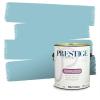 imagePRESTIGE Paints Exterior Paint and Primer In One 1Gallon SemiGloss Comparable Match of Behr Compass BlueCosmic Blue