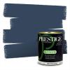 imagePRESTIGE Paints Exterior Paint and Primer In One 1Gallon SemiGloss Comparable Match of Behr Compass BlueMQ554PCM