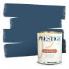 imagePRESTIGE Paints Exterior Paint and Primer In One 1Gallon SemiGloss Comparable Match of Behr Compass BlueMQ558PCM