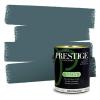 imagePRESTIGE Paints Exterior Paint and Primer In One 1Gallon SemiGloss Comparable Match of Behr Compass BlueMQ62PCM