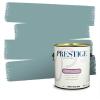 imagePRESTIGE Paints Exterior Paint and Primer In One 1Gallon SemiGloss Comparable Match of Behr Compass BlueMQ67PCM