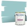 imagePRESTIGE Paints Exterior Paint and Primer In One 1Gallon SemiGloss Comparable Match of Behr Compass BlueMQ68PCM