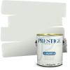 imagePRESTIGE Paints Exterior Paint and Primer In One 1Gallon SemiGloss Comparable Match of Benjamin Moore Sebring White1478BMPCM