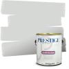 imagePRESTIGE Paints Exterior Paint and Primer In One 1Gallon SemiGloss Comparable Match of Benjamin Moore Sebring White1479BMPCM