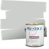 imagePRESTIGE Paints Exterior Paint and Primer In One 1Gallon SemiGloss Comparable Match of Benjamin Moore Sebring White1480BMPCM