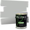 imagePRESTIGE Paints Exterior Paint and Primer In One 1Gallon SemiGloss Comparable Match of Benjamin Moore Sebring White1481BMPCM