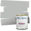imagePRESTIGE Paints Exterior Paint and Primer In One 1Gallon SemiGloss Comparable Match of Benjamin Moore Sebring White1481BMPCM