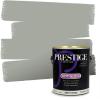 imagePRESTIGE Paints Exterior Paint and Primer In One 1Gallon SemiGloss Comparable Match of Benjamin Moore Sebring White1482BMPCM
