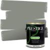 imagePRESTIGE Paints Exterior Paint and Primer In One 1Gallon SemiGloss Comparable Match of Benjamin Moore Sebring White1483BMPCM