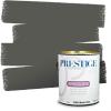 imagePRESTIGE Paints Exterior Paint and Primer In One 1Gallon SemiGloss Comparable Match of Benjamin Moore Sebring White1484BMPCM