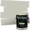 imagePRESTIGE Paints Exterior Paint and Primer In One 1Gallon SemiGloss Comparable Match of Benjamin Moore Sebring White1485BMPCM