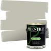 imagePRESTIGE Paints Exterior Paint and Primer In One 1Gallon SemiGloss Comparable Match of Benjamin Moore Sebring White1486BMPCM