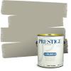 imagePRESTIGE Paints Exterior Paint and Primer In One 1Gallon SemiGloss Comparable Match of Benjamin Moore Sebring White1487BMPCM