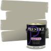 imagePRESTIGE Paints Exterior Paint and Primer In One 1Gallon SemiGloss Comparable Match of Benjamin Moore Sebring White1487BMPCM