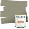 imagePRESTIGE Paints Exterior Paint and Primer In One 1Gallon SemiGloss Comparable Match of Benjamin Moore Sebring White1488BMPCM