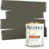 imagePRESTIGE Paints Exterior Paint and Primer In One 1Gallon SemiGloss Comparable Match of Benjamin Moore Sebring White1491BMPCM