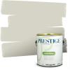 imagePRESTIGE Paints Exterior Paint and Primer In One 1Gallon SemiGloss Comparable Match of Benjamin Moore Sebring White1500BMPCM