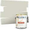imagePRESTIGE Paints Exterior Paint and Primer In One 1Gallon SemiGloss Comparable Match of Benjamin Moore Sebring White1500BMPCM