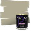 imagePRESTIGE Paints Exterior Paint and Primer In One 1Gallon SemiGloss Comparable Match of Benjamin Moore Sebring White1502BMPCM