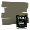 imagePRESTIGE Paints Exterior Paint and Primer In One 1Gallon SemiGloss Comparable Match of Benjamin Moore Sebring White1505BMPCM