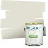 imagePRESTIGE Paints Exterior Paint and Primer In One 1Gallon SemiGloss Comparable Match of Benjamin Moore Sebring White1506BMPCM