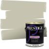 imagePRESTIGE Paints Exterior Paint and Primer In One 1Gallon SemiGloss Comparable Match of Benjamin Moore Sebring White1509BMPCM