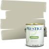 imagePRESTIGE Paints Exterior Paint and Primer In One 1Gallon SemiGloss Comparable Match of Benjamin Moore Sebring White1509BMPCM