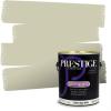 imagePRESTIGE Paints Exterior Paint and Primer In One 1Gallon SemiGloss Comparable Match of Benjamin Moore Sebring White1516BMPCM