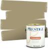 imagePRESTIGE Paints Exterior Paint and Primer In One 1Gallon SemiGloss Comparable Match of Benjamin Moore Sebring White1518BMPCM