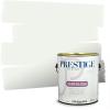 imagePRESTIGE Paints Interior Paint and Primer In One 1Gallon Eggshell Comparable Match of Benjamin Moore Oxford White844BMPCM