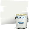 imagePRESTIGE Paints Interior Paint and Primer In One 1Gallon Eggshell Comparable Match of Benjamin Moore Oxford White869BMPCM