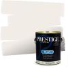 imagePRESTIGE Paints Interior Paint and Primer In One 1Gallon Eggshell Comparable Match of Benjamin Moore Oxford White877BMPCM