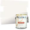imagePRESTIGE Paints Interior Paint and Primer In One 1Gallon Eggshell Comparable Match of Benjamin Moore Oxford White879BMPCM