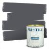 imagePRESTIGE Paints Interior Paint and Primer In One 1Gallon Flat Comparable Match of Benjamin Moore Chatsworth Cream1609BMPCM
