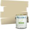 imagePRESTIGE Paints Interior Paint and Primer In One 1Gallon Flat Comparable Match of Benjamin Moore Chatsworth Cream227BMPCM