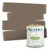imagePRESTIGE Paints Interior Paint and Primer In One 1Gallon Satin Comparable Match of Benjamin Moore Mocha Cream994BMPCM