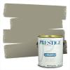 imagePRESTIGE Paints Interior Paint and Primer In One 1Gallon Satin Comparable Match of Benjamin Moore Mocha CreamHC107BMPCM