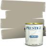 imagePRESTIGE Paints Interior Paint and Primer In One 1Gallon Satin Comparable Match of Benjamin Moore Revere PewterHC108BMPCM