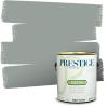 imagePRESTIGE Paints Interior Paint and Primer In One 1Gallon Satin Comparable Match of Benjamin Moore Revere PewterHC164BMPCM