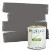 imagePRESTIGE Paints Interior Paint and Primer In One 1Gallon Satin Comparable Match of Benjamin Moore Revere PewterHC166BMPCM