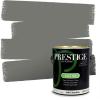 imagePRESTIGE Paints Interior Paint and Primer In One 1Gallon Satin Comparable Match of Benjamin Moore Revere PewterHC167BMPCM