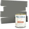 imagePRESTIGE Paints Interior Paint and Primer In One 1Gallon Satin Comparable Match of Benjamin Moore Revere PewterHC167BMPCM