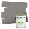 imagePRESTIGE Paints Interior Paint and Primer In One 1Gallon Satin Comparable Match of Benjamin Moore Revere PewterHC168BMPCM