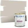 imagePRESTIGE Paints Interior Paint and Primer In One 1Gallon Satin Comparable Match of Benjamin Moore Revere PewterHC172BMPCM